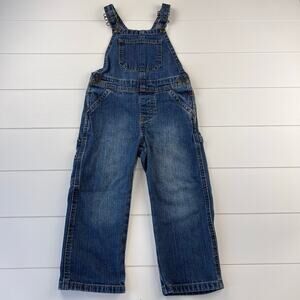 Wrangler kids boys denim overalls size 4T